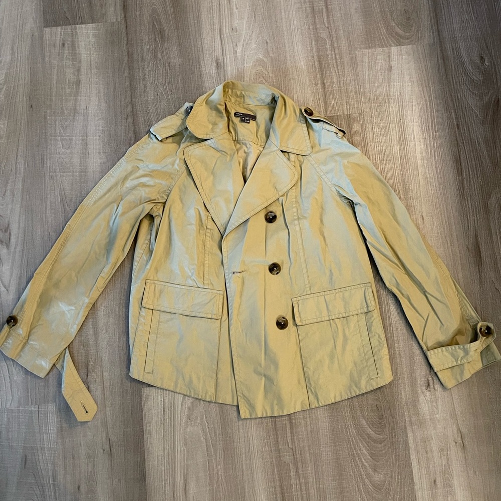Vince Cropped Trench Coat